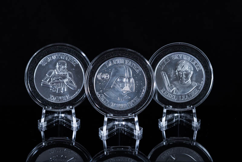 Star Wars Power of The Force Coin Capsules